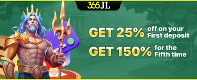 First Deposit 25% Off & 150% Fifth Deposit Bonus